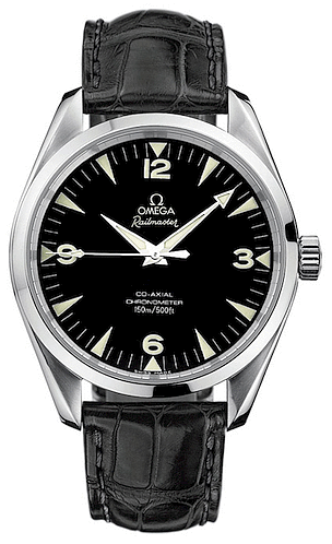 Omega Seamaster Aqua Terra 150M Co-Axial 42.2 Railmaster / Black Alligator